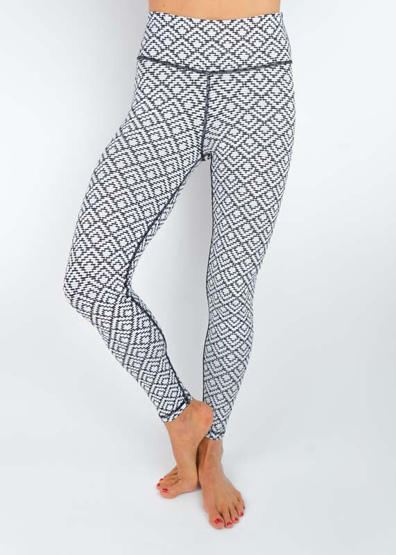 Fandi Reversible Legging - Black/White