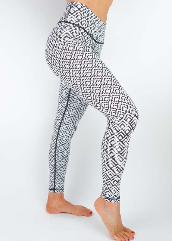 Fandi Reversible Legging - Black/White