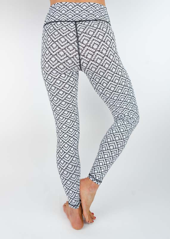Fandi Reversible Legging - Black/White
