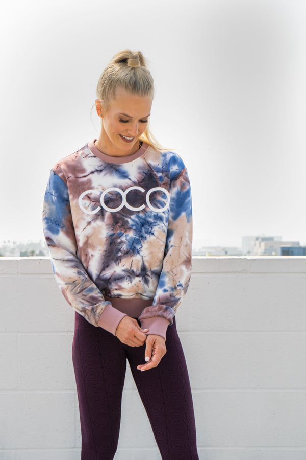 COCO Tie Dye Sweatshirt - Autumn