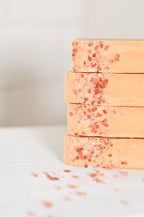 Pink Salt + Grapefruit Cleansing Bar Handmade Tallow and Goat Milk Soap Bar - WONDERWALL