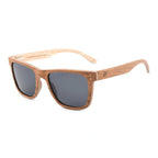 Benja - Wooden Veneer Sunglasses