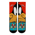 Daffy Duck - Split Face Crew Socks