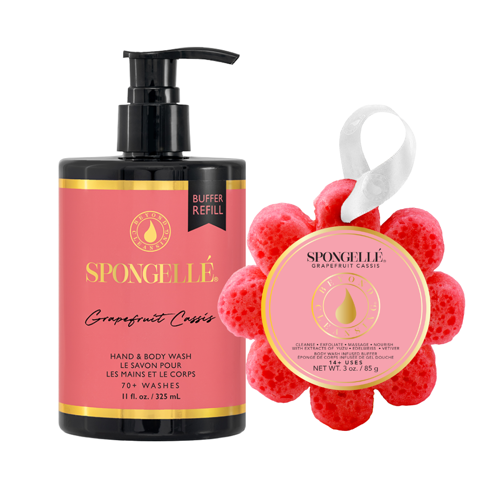 Grapefruit Cassis Wild Flower & Body Wash Refill Set