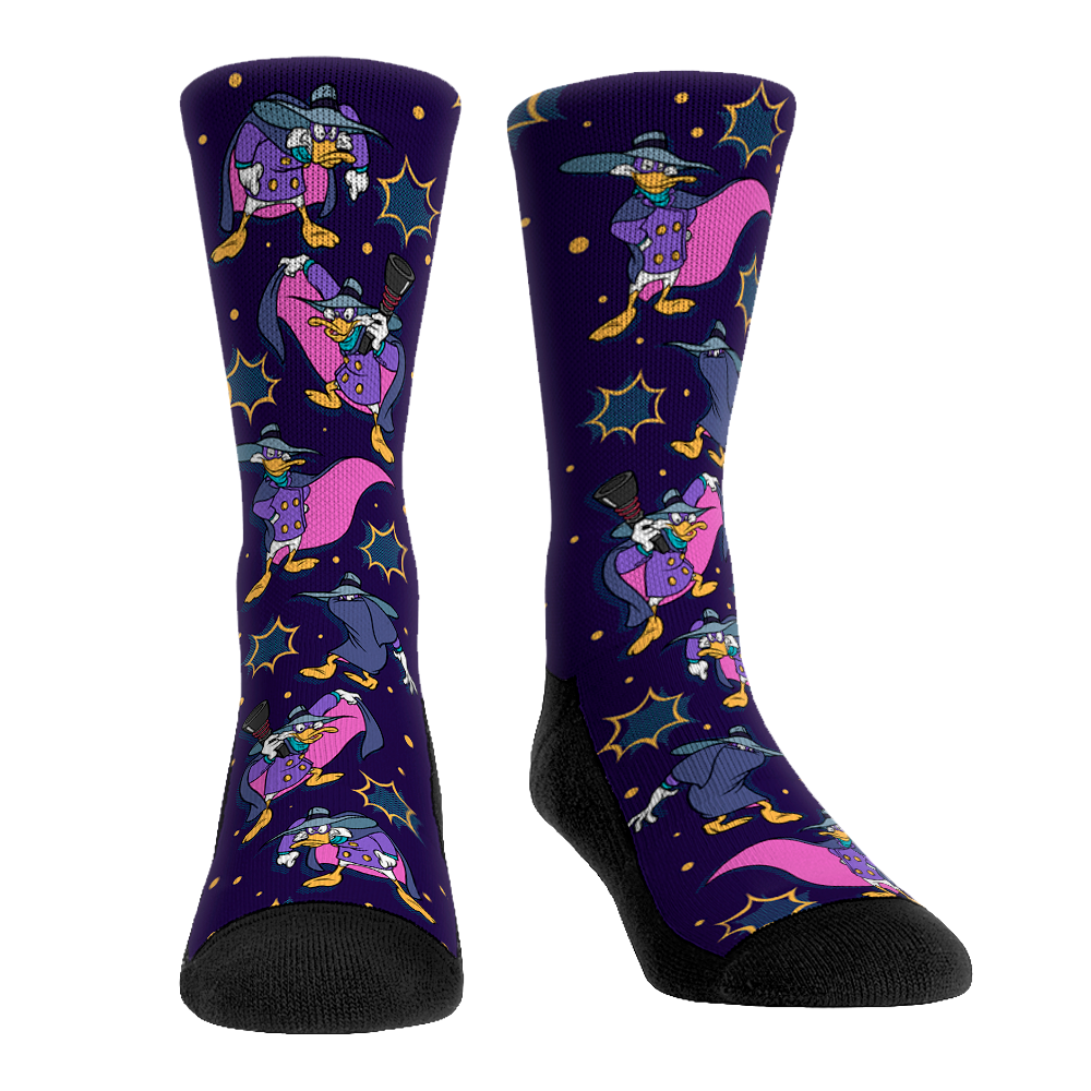 Darkwing Duck - Darkwing Duck All-Over Crew Socks