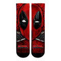 Deadpool - Split Face Crew Socks