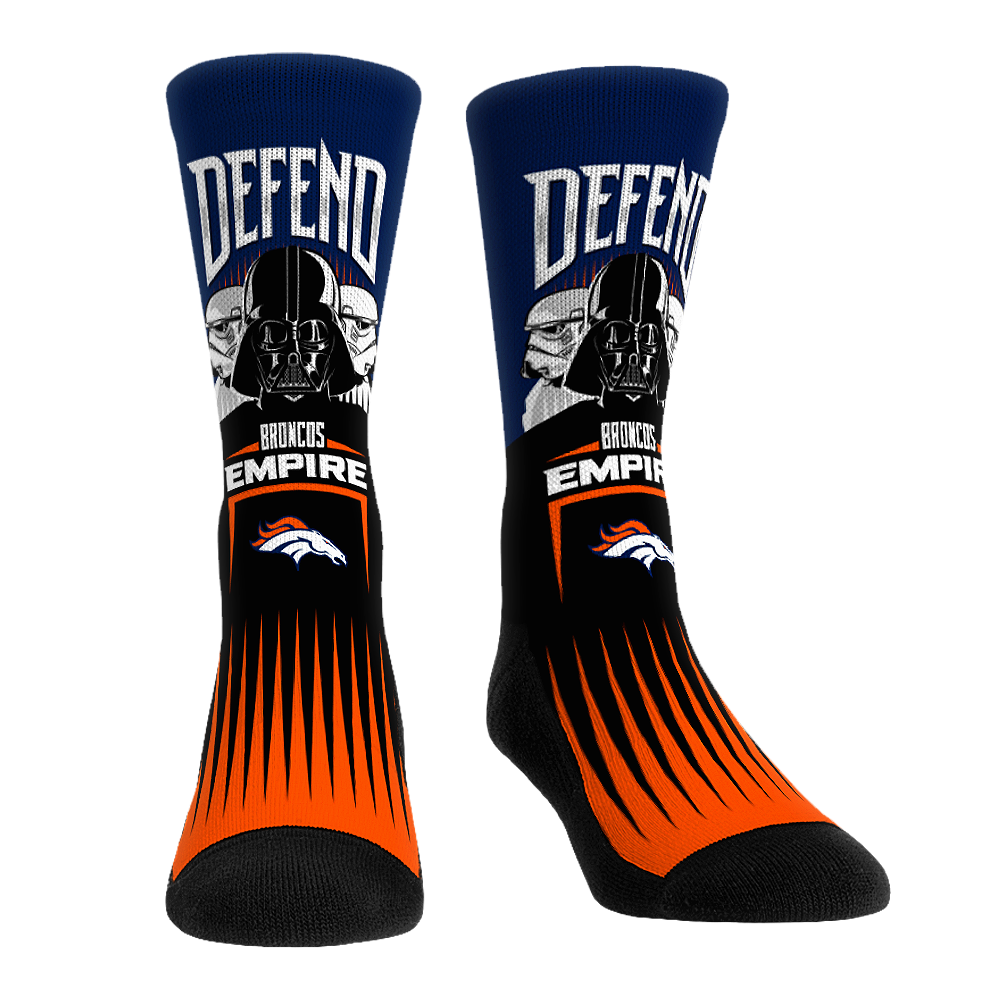 Denver Broncos - Star Wars - Defend the Empire Crew Socks