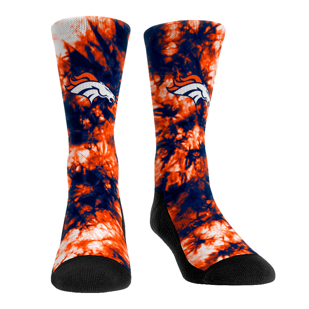 Denver Broncos - Team Tie Dye Crew Socks