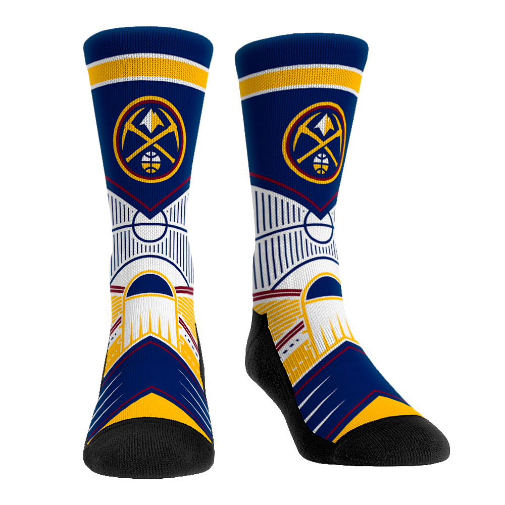 Denver Nuggets - Full Court Press Crew Socks