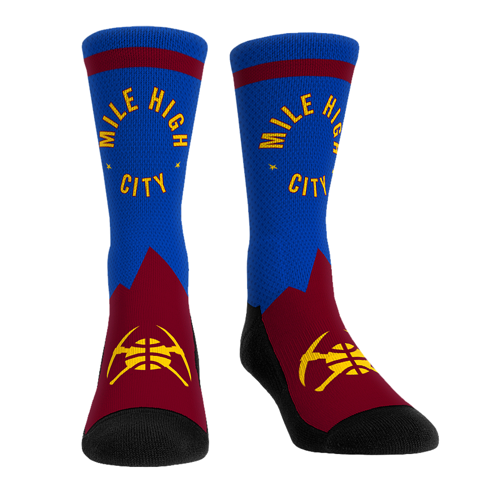 Denver Nuggets - Statement Jersey (2023-2024) Crew Socks
