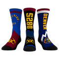 Denver Nuggets - Ultimate Jersey - 3-Pack Crew Socks