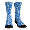 Detroit Lions - Throwback Logo Sketch Crew Socks