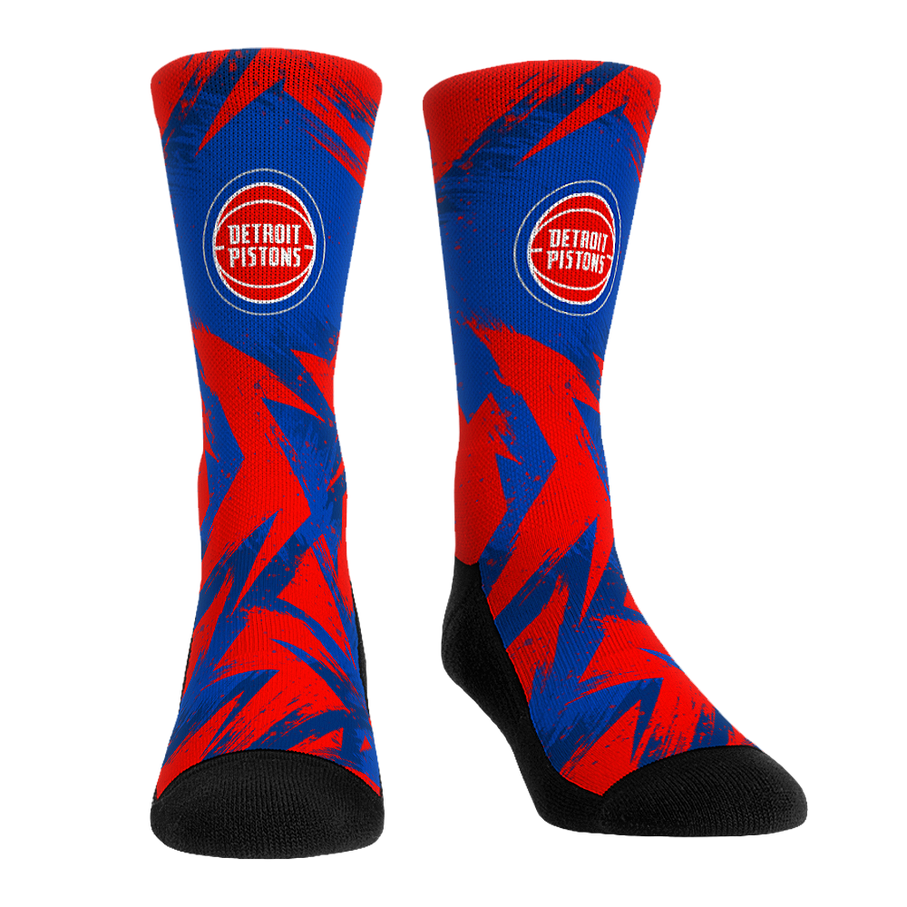 Detroit Pistons - Game Paint Crew Socks
