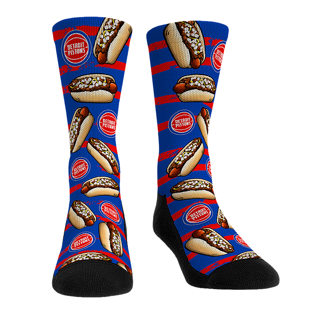 Detroit Pistons - Coney Dogs Crew Socks