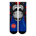 Detroit Pistons - Split Face Mascot Crew Socks