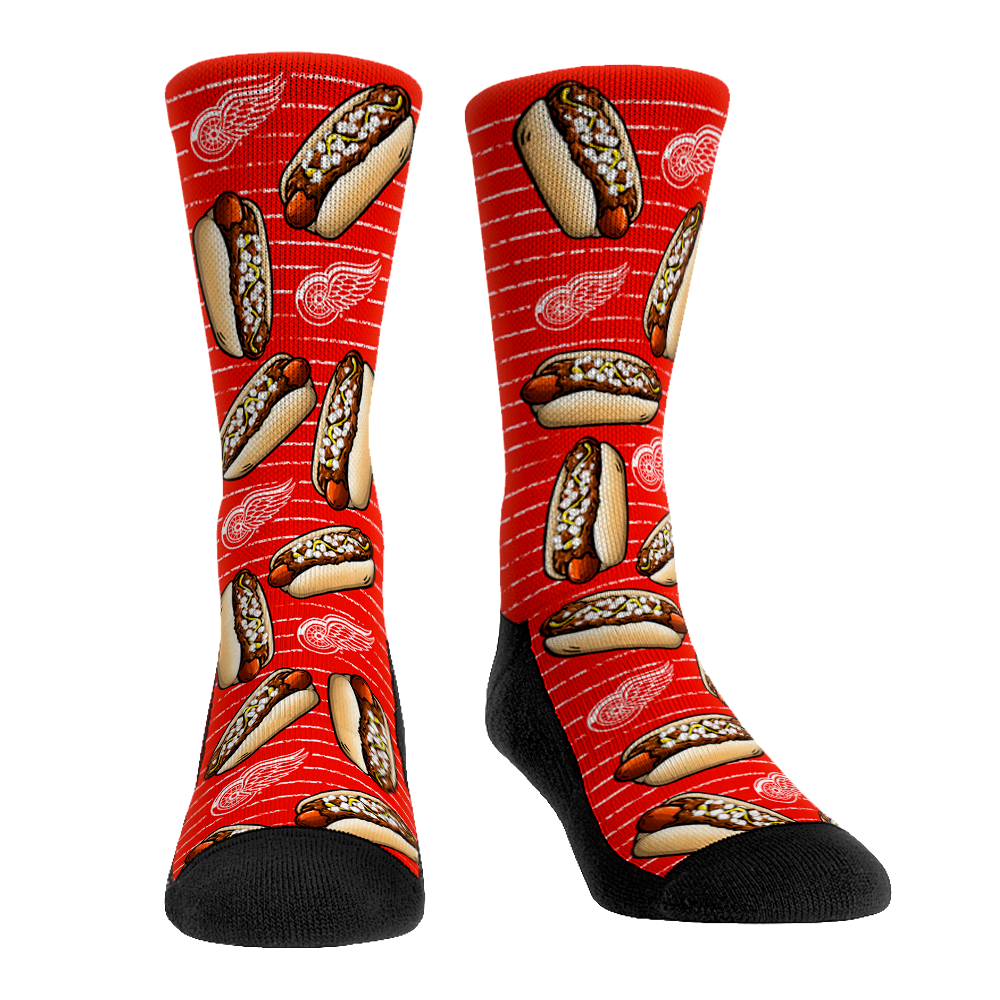 Detroit Red Wings - Coney Dogs Crew Socks