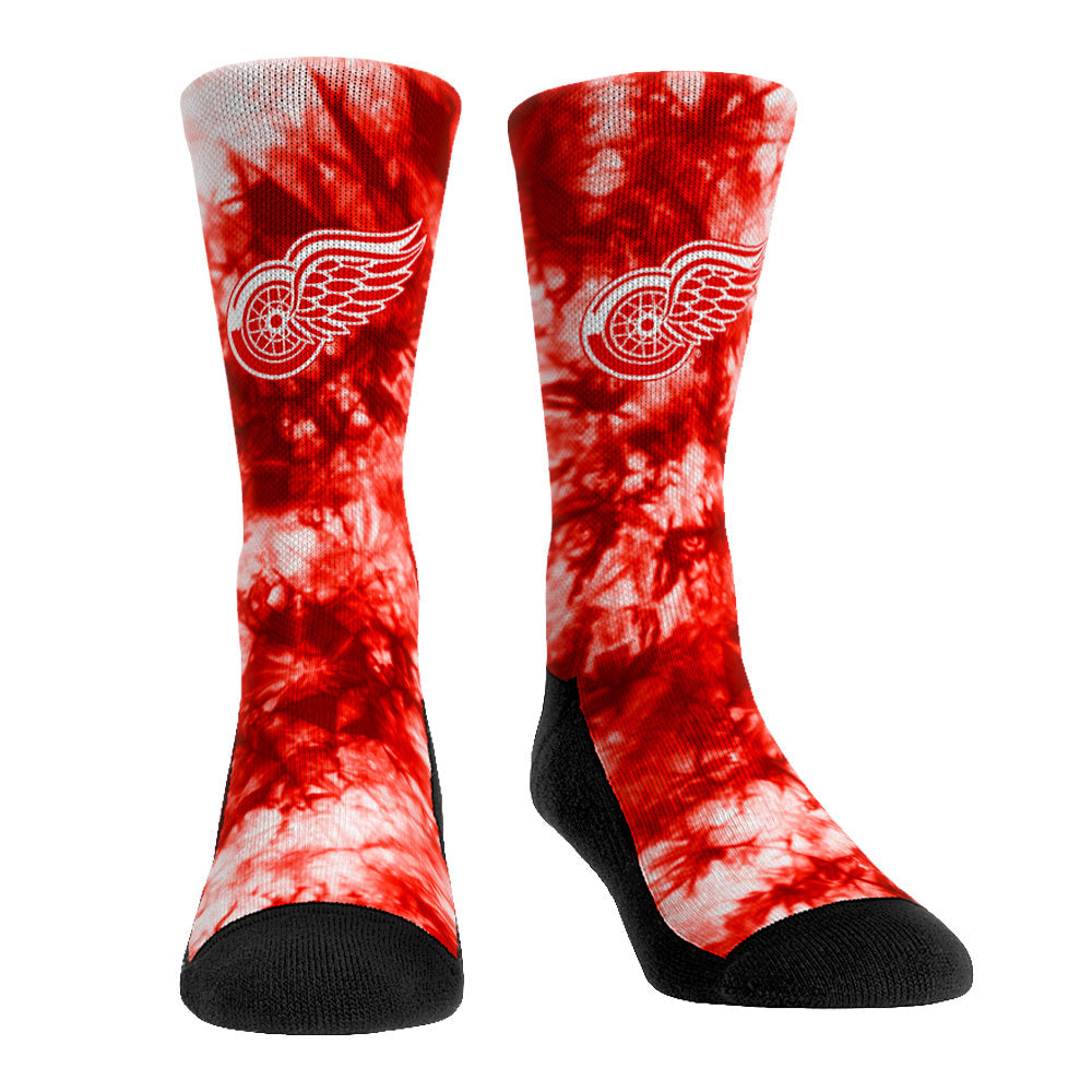 Detroit Red Wings - Team Tie Dye Crew Socks