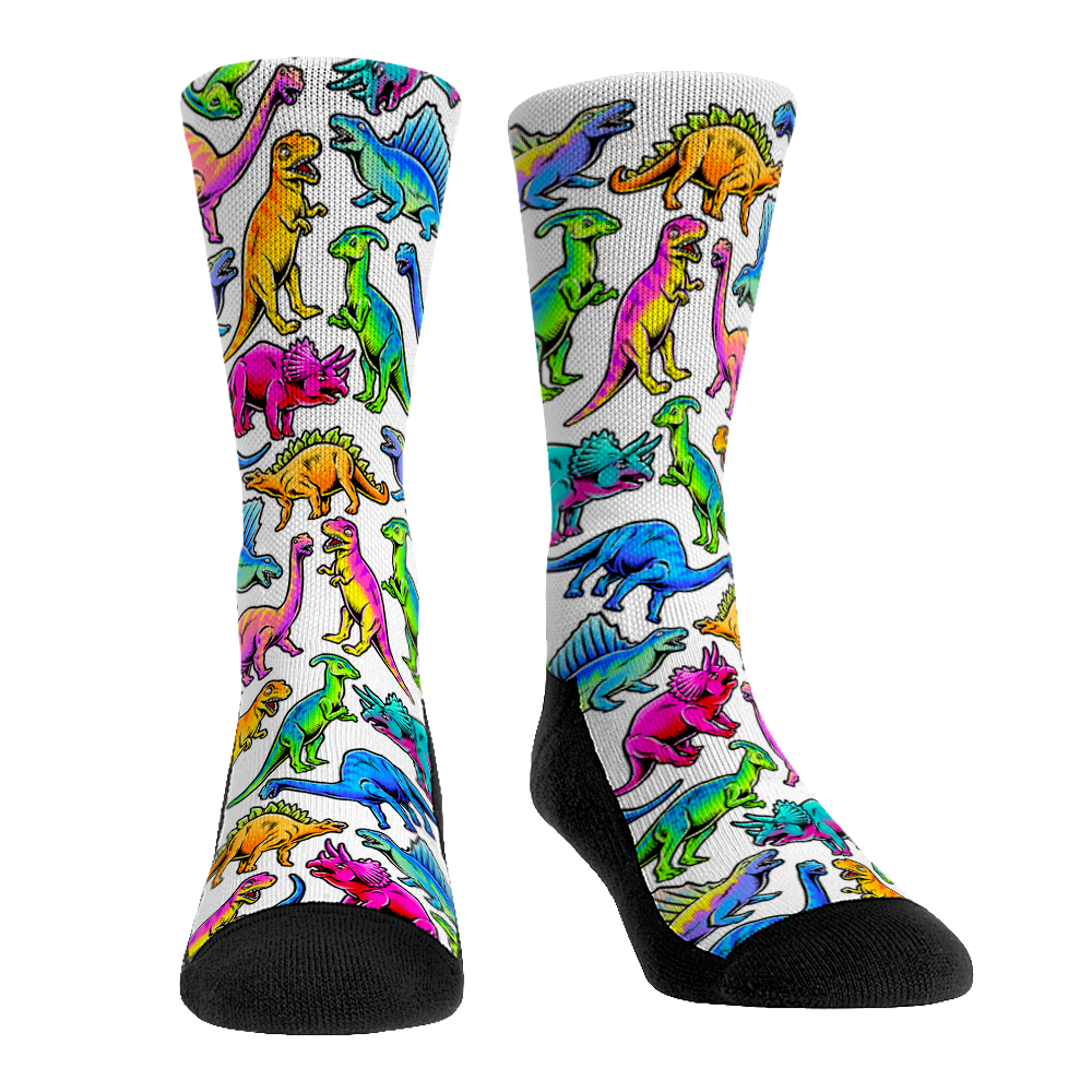 Dinosaur Toys All-Over Crew Socks
