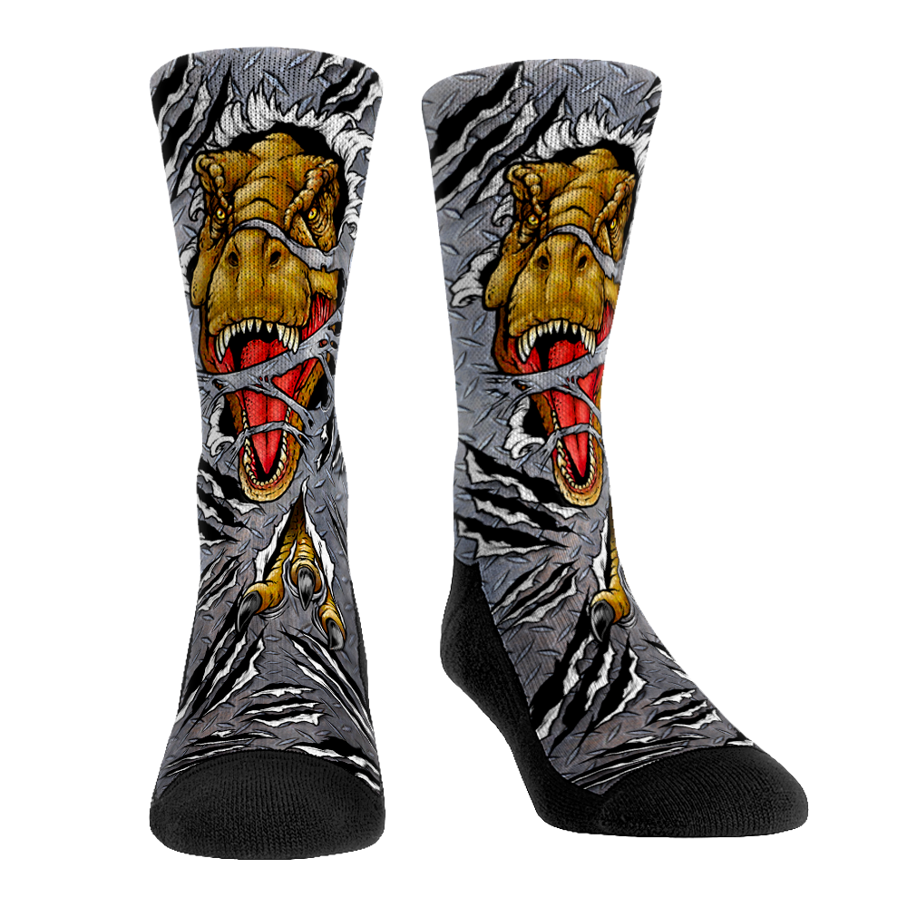 T-Rex Ripper Crew Socks