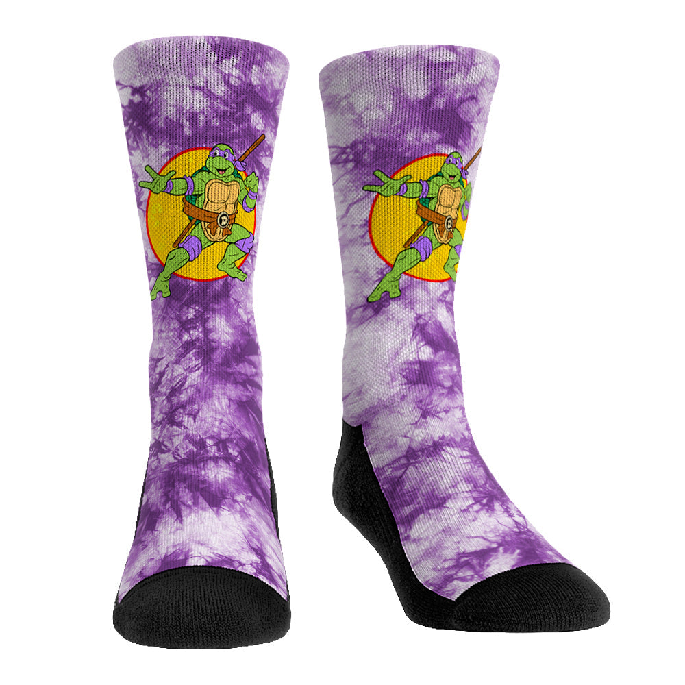 Teenage Mutant Ninja Turtles - Donatello - Tie-Dye Crew Socks