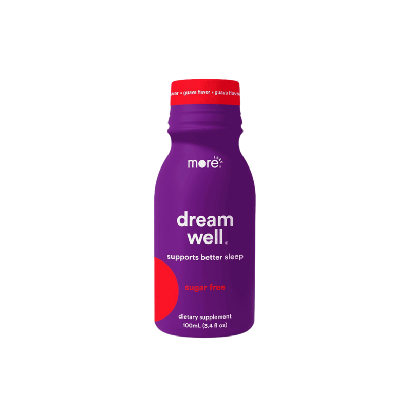 dream well | 12 or 24 Pack Guava-Flavored Sleep Supplement 3.4oz.