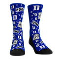 Duke Blue Devils - #1 Dad Crew Socks