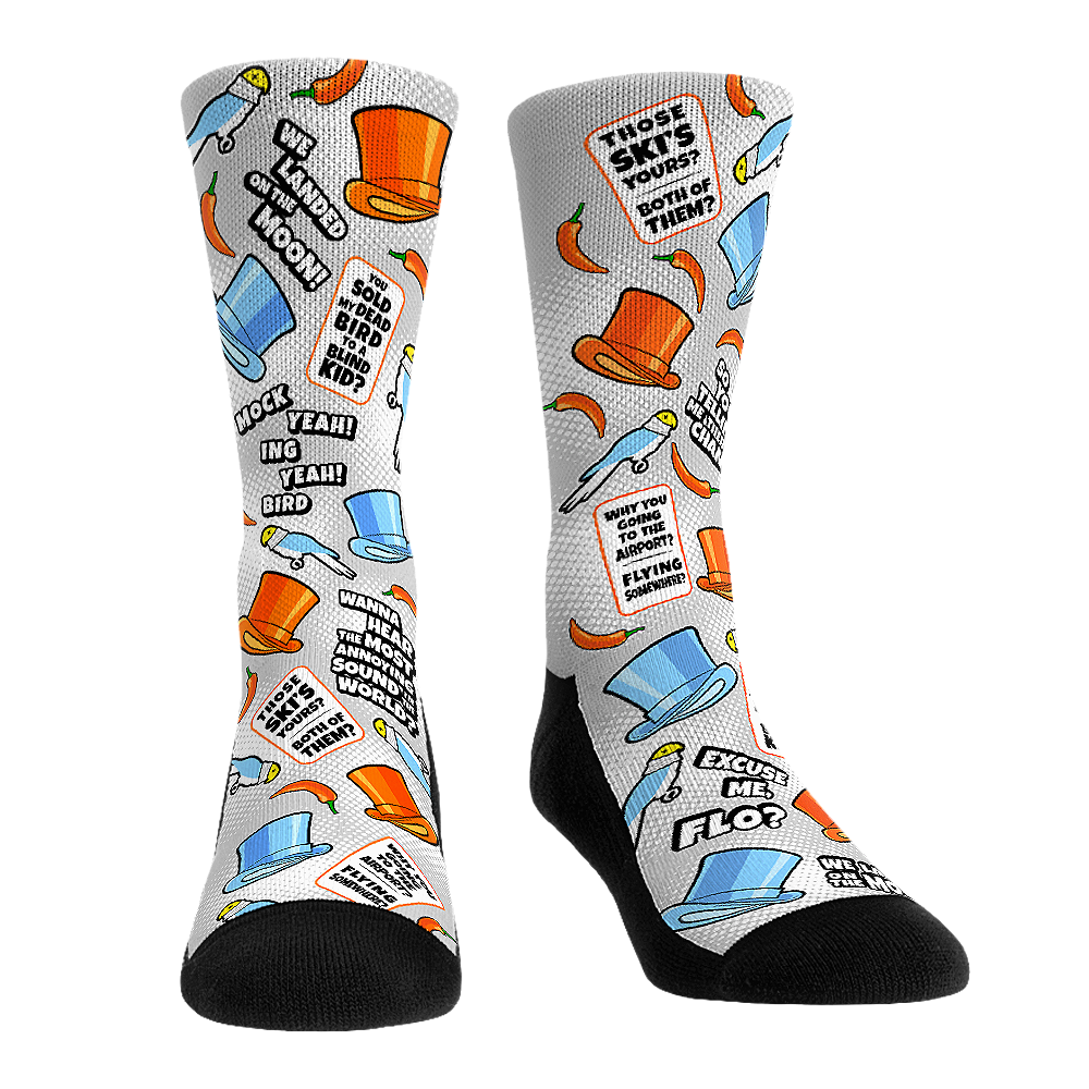 Dumb and Dumber - Quotes All-Over Crew Socks