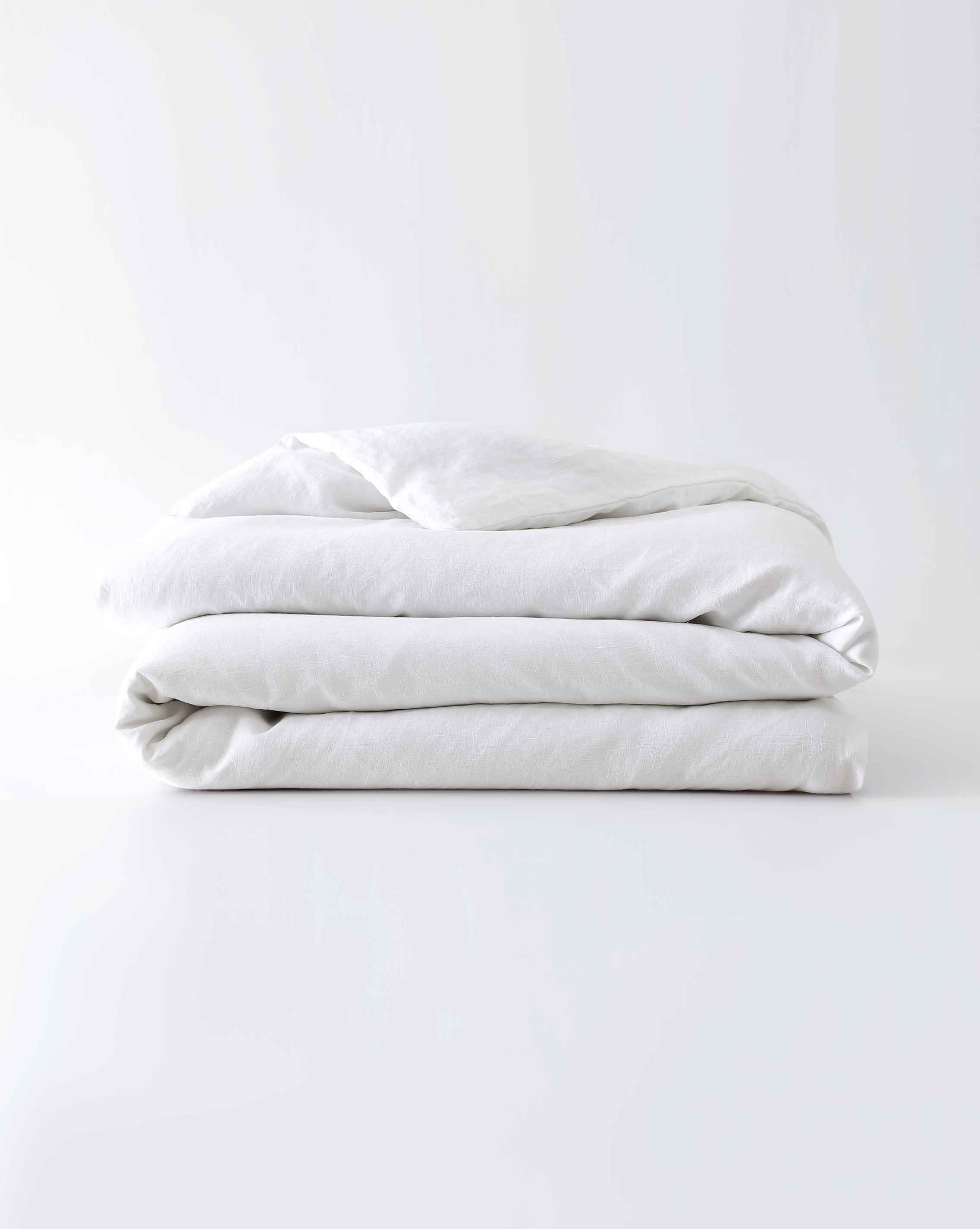 Stonewashed Linen Duvet Cover