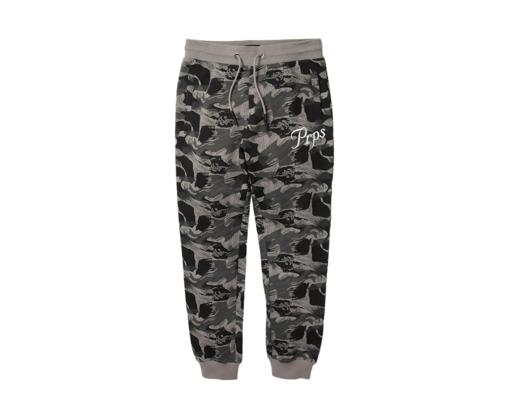 PRPS Gibson Camo Logo Men Joggers Black/Grey