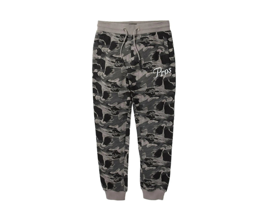 PRPS Gibson Camo Logo Men Joggers Black/Grey
