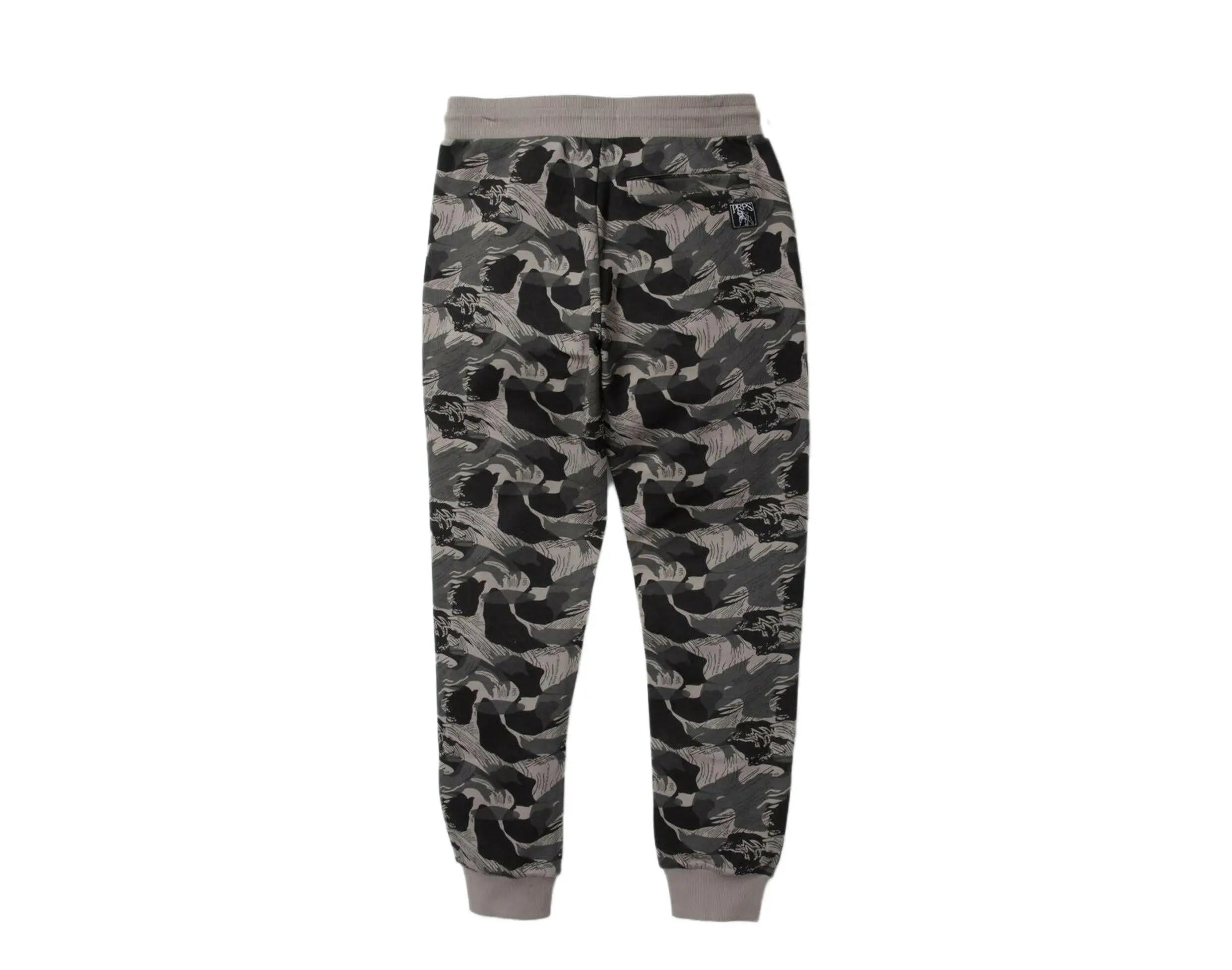 PRPS Gibson Camo Logo Men Joggers Black/Grey