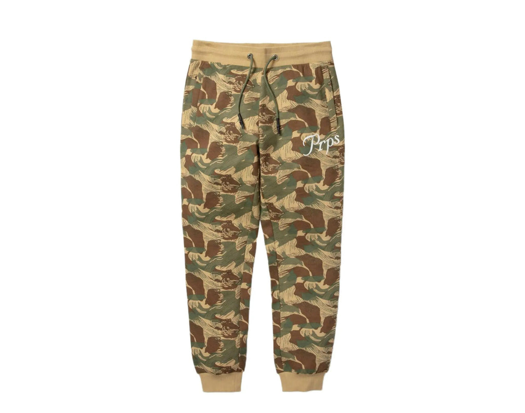 PRPS Ivey Camo Logo Men Joggers Beige/Army