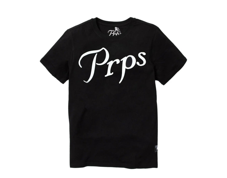 PRPS Lenox Classic Logo Men T‑Shirt Black