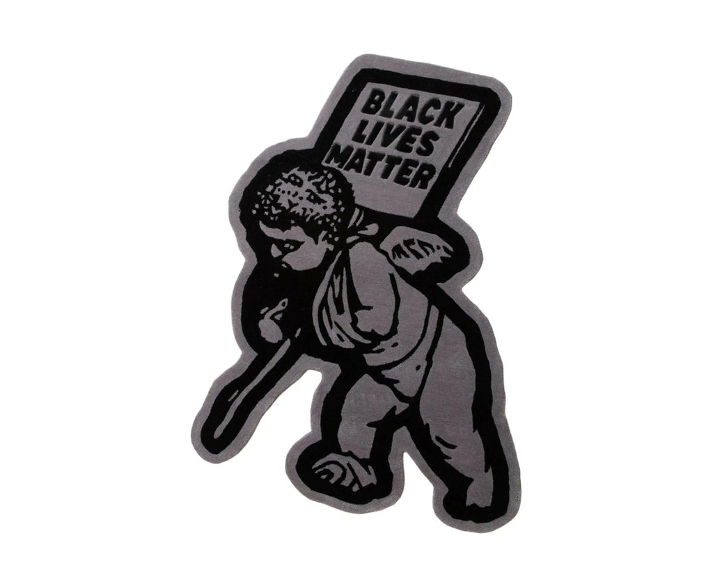 Prps Cherub BLM Rug Black/Grey