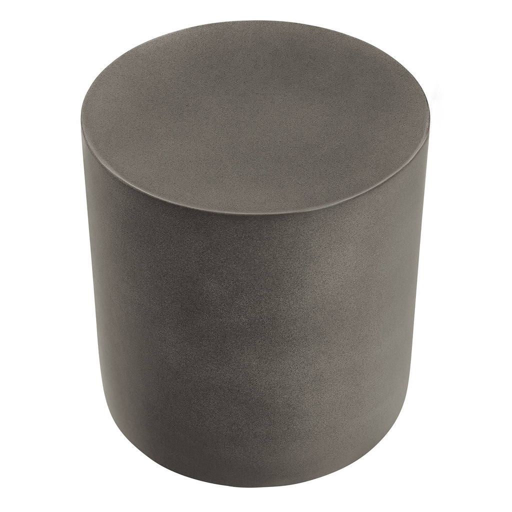 WONDERWALL 'Une Collection' Brion Indoor-Outdoor Patio Concrete Stool by Modway