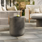WONDERWALL 'Une Collection' Brion Indoor-Outdoor Patio Concrete Stool by Modway