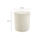 WONDERWALL 'Une Collection' Brion Indoor-Outdoor Patio Concrete Stool by Modway