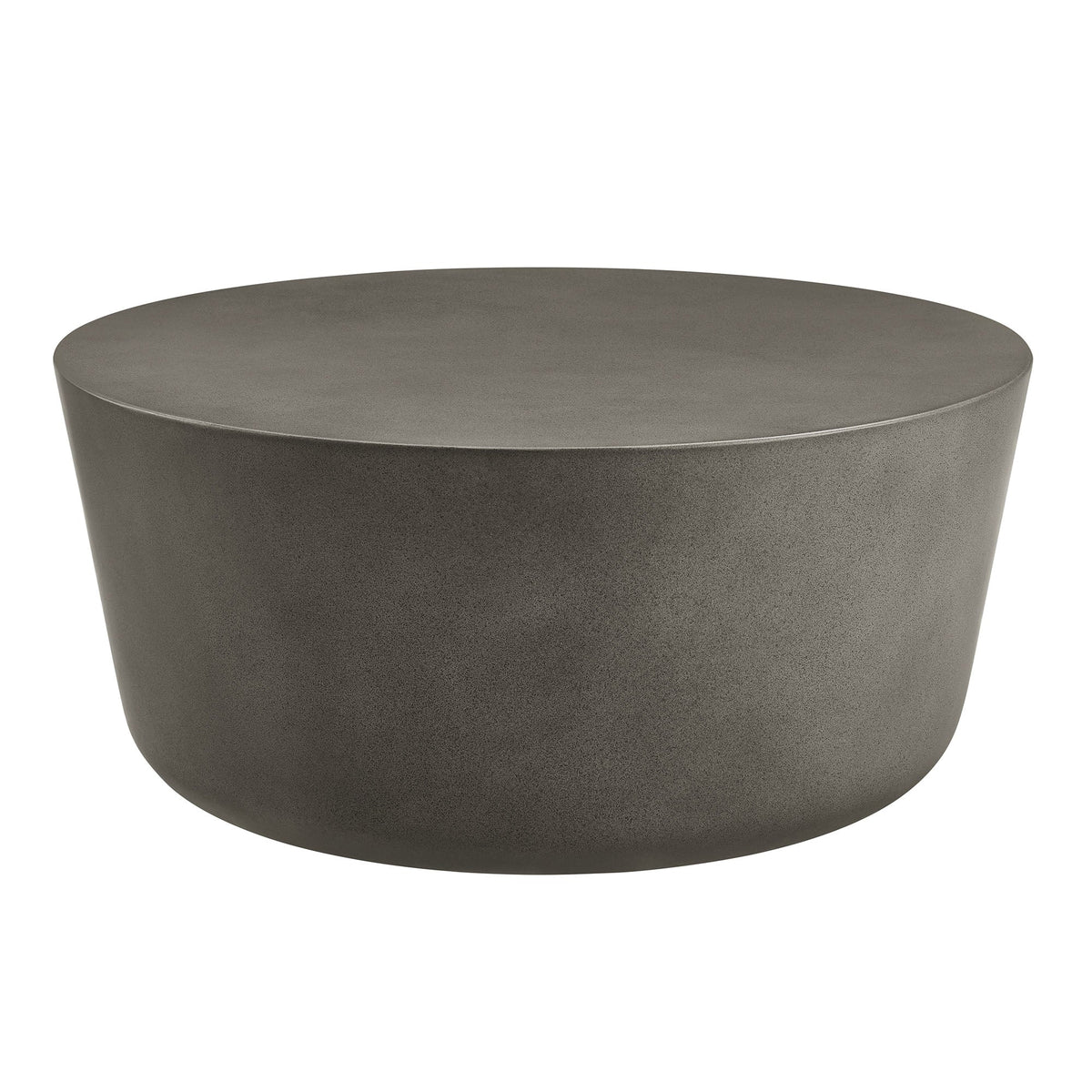 WONDERWALL 'Une Collection' Brion Round Indoor-Outdoor Concrete Coffee Table by Modway