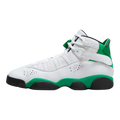 Jordan 6 Rings Kids Shoes White/Black/Lucky Green