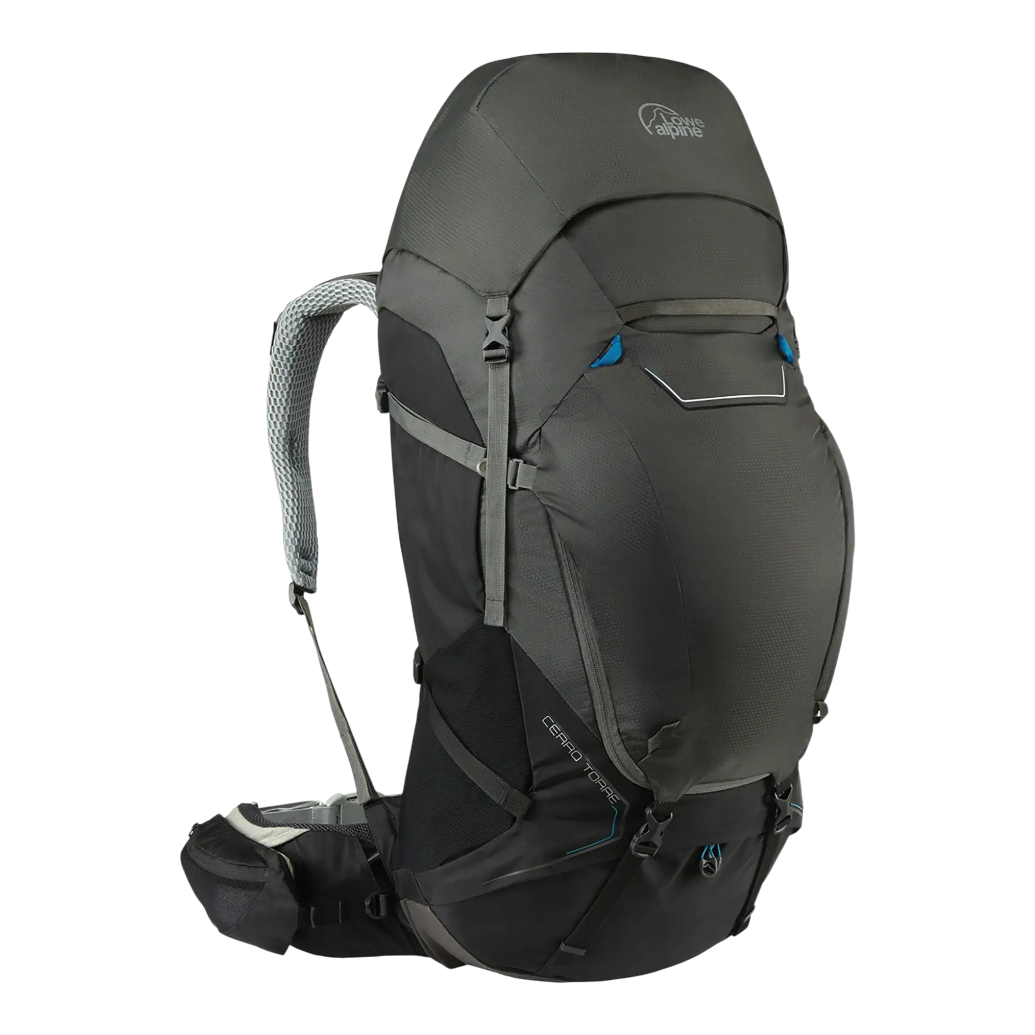 Lowe Alpine Cerro Torre 100:120 Trekking Pack Unisex Backpack Black/Grey