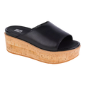 FitFlop Eloise Cork Women’s Wedge Sandals – Black