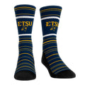 East Tennessee State University Buccaneers - Classic Lines Crew Socks