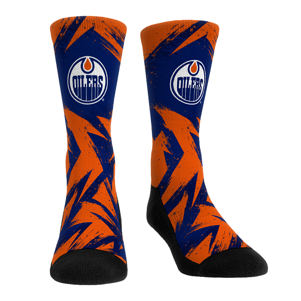 Edmonton Oilers - Game Paint Crew Socks