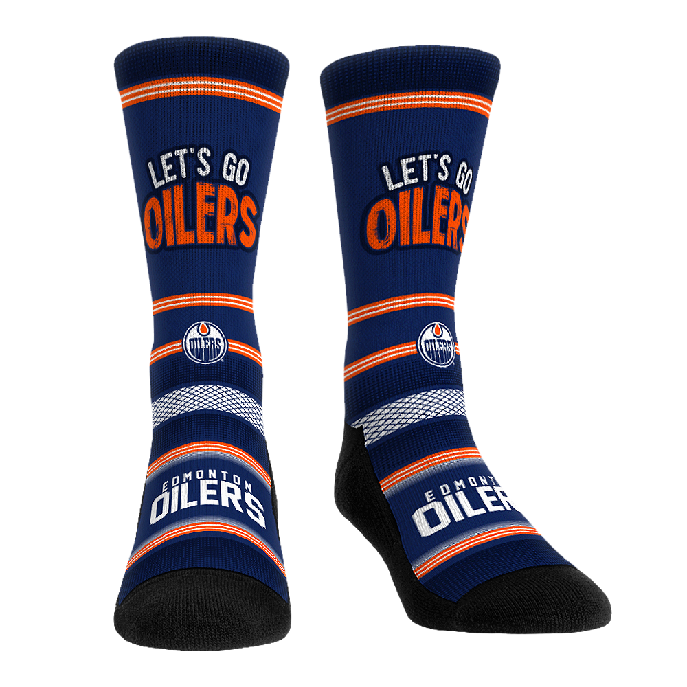 Edmonton Oilers - Slogan Crew Socks