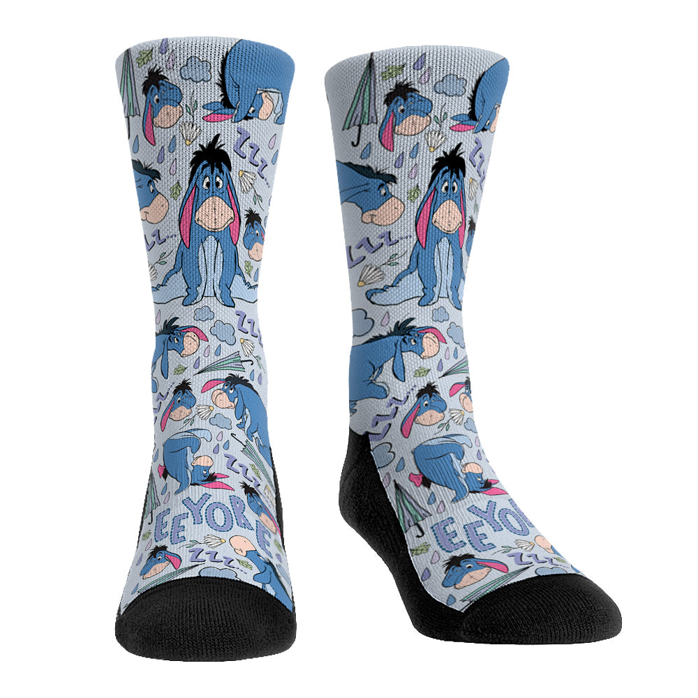 Winnie the Pooh Eeyore - All-Over Crew Socks