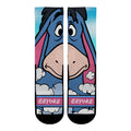 Winnie the Pooh Eeyore - Split Face Crew Socks