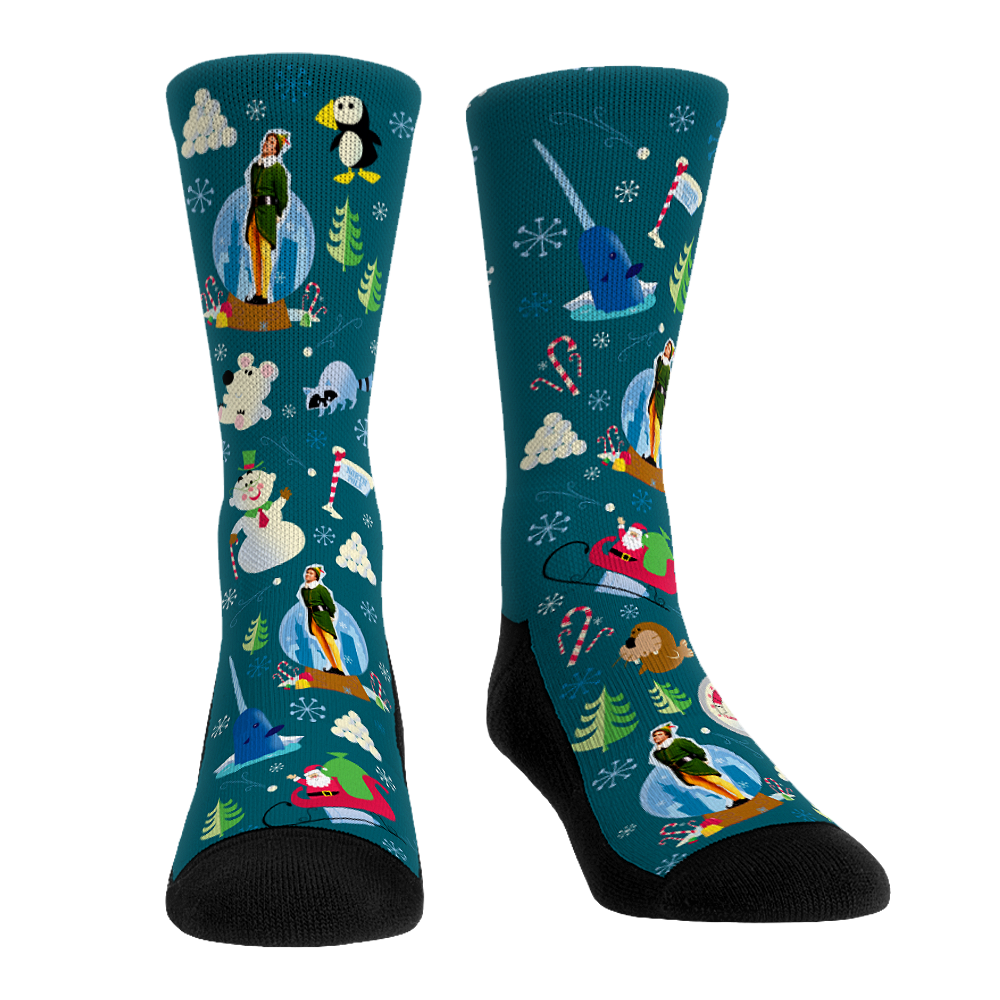 Elf - North Pole All-Over Crew Socks