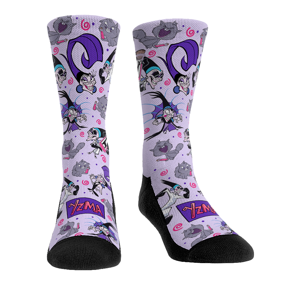The Emperor's New Groove - Yzma All-Over Crew Socks