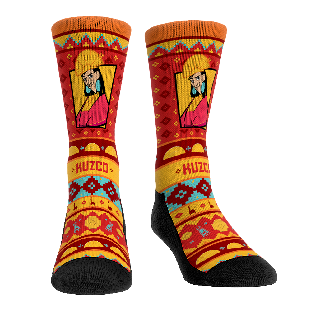 The Emperor's New Groove - Kuzco Tacky Sweater Crew Socks