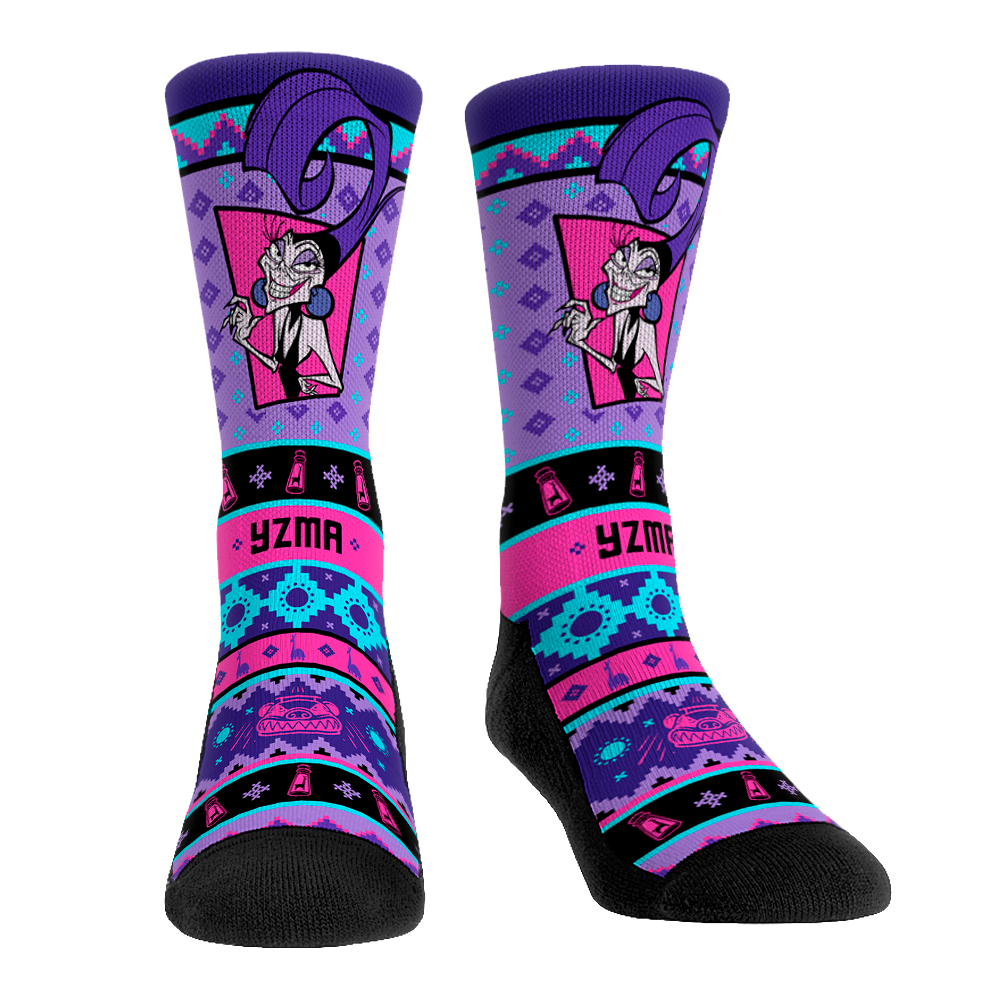 The Emperor's New Groove - Yzma Tacky Sweater Crew Socks